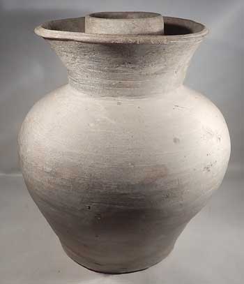 Han Dynasty Terracotta Pottery Storage Vessel