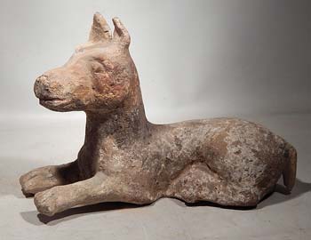 Han Dynasty Terracotta Dog