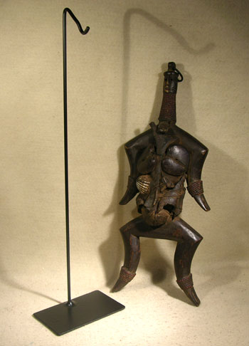 African Cameroon Namji Doll Custom Display