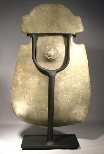 Tairona Stone Metate Custom Display Stand - Back