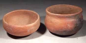 Ancient Mexico Teotihuacan Miniature Pottery Bowls Vessels