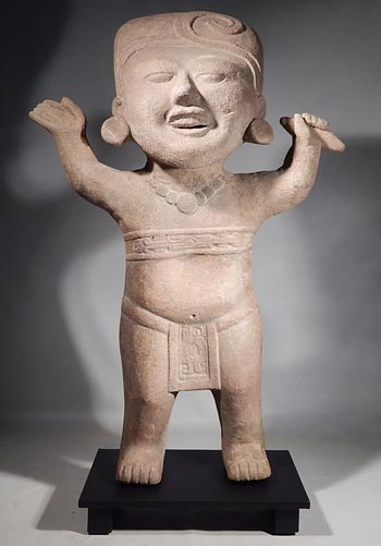 Ancient Mexico Vera Cruz Veracruz Sonriente Smiling Figure