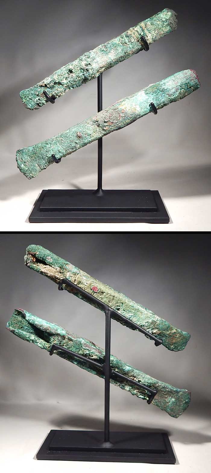 Pre-Columbian Chimu Inca Copper Tools Chisels