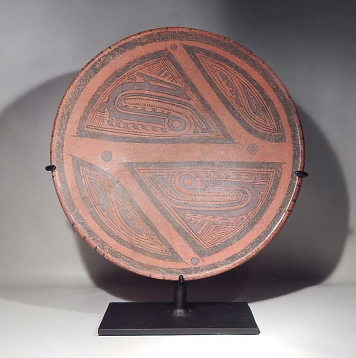 Cocle Saurians Plate