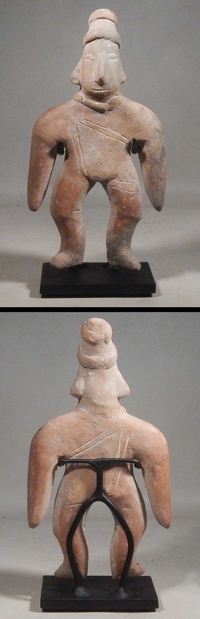 Pre-Columbian West Mexico Colima Archaic Gingerbread Flat Figure