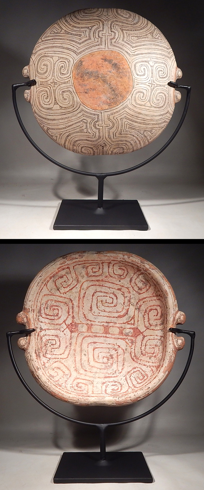 Pre-Columbian Brazil Marajoara Pottery Vessel Bowl