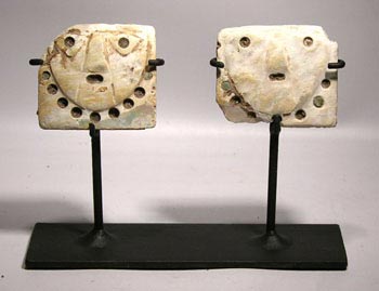 Chancay Bone Amulets Custom Display