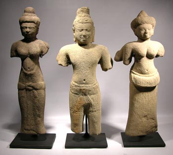 Asian Stone Figure Custom Displays
