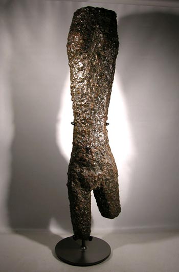 Bronze Modernist Sculpture Custom Display Stand - front