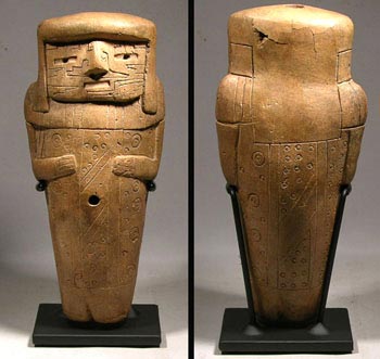 Chavin Tembladera Figure Custom Display