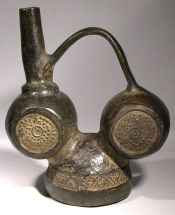 Chimu Cactus Vessel - After