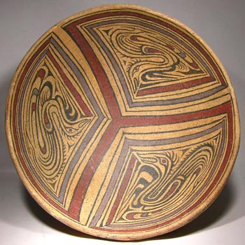 Panamanian Cocle Pedestal Bowl - After