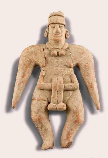 Colima Flat Figure - Before