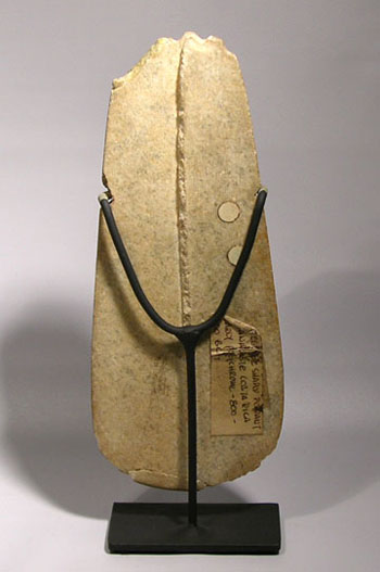 Costa Rican Stone Axe Custom Display