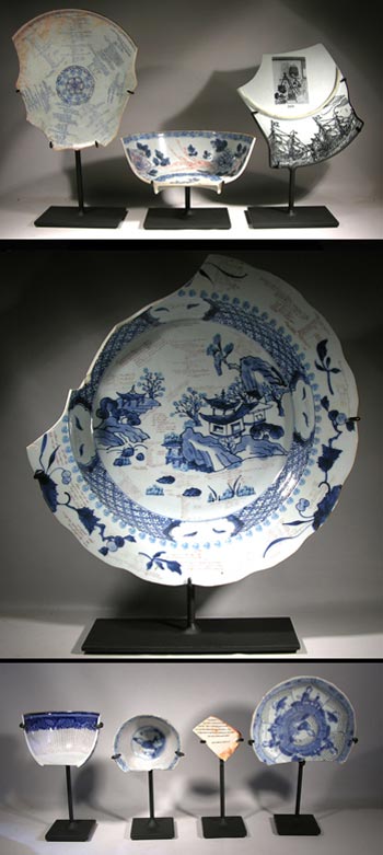 Diane KW Chen Ceramics Custom Display Stands
