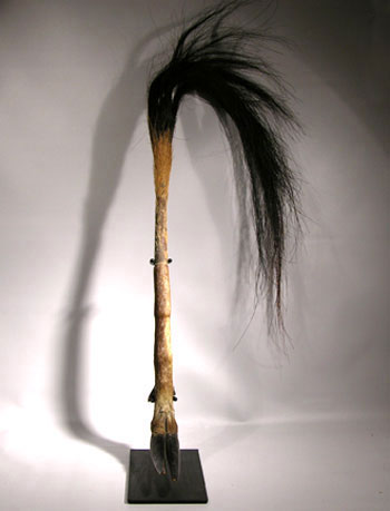 African Fly Whisk Custom Display