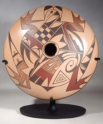 Contemporary Hopi Seed Bowl Custom Displays.