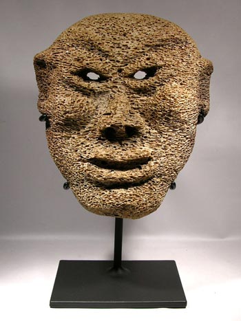 Inuit Bone Mask Custom Display