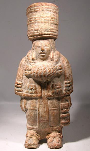 Jaina Warrior Whistle Figure - After