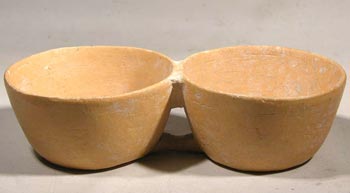 Jama Coaque Jamacoaque Conjoined Pottery Bowls
