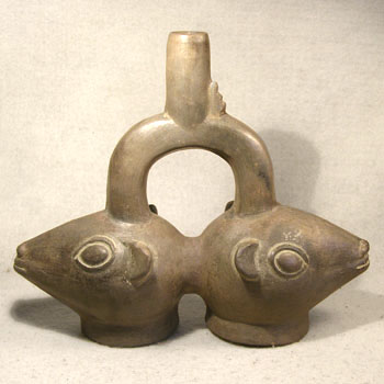 Chimu Llamas Vessel - After