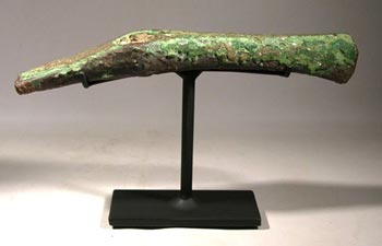 Luristan Bronze Axe Head Custom Display Stand