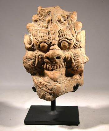 Majapahit Dynasty Head  CustomDisplay Stand - front