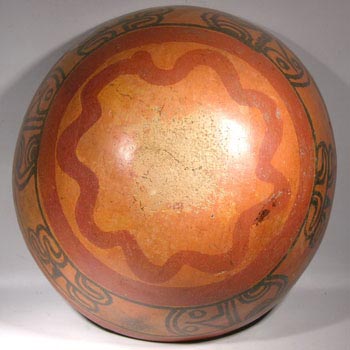 Maya Glyph Bowl - After