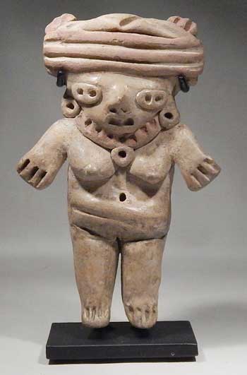 Pre-Columbian West Mexico Michoacan Pretty Lady Figure