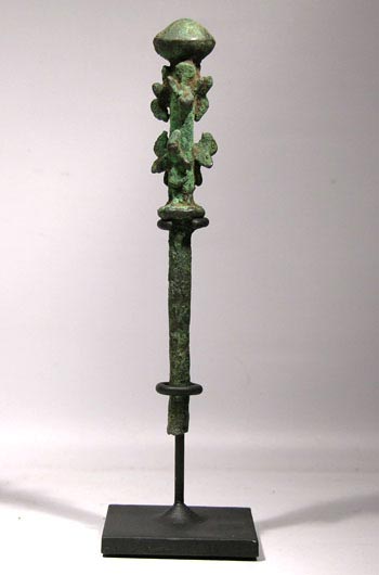 Moche Finial Custom Display