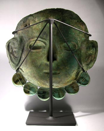 Moche Mummy Mask Custom Display