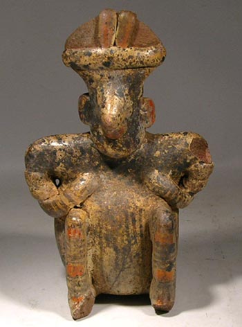 Nayarit Seated Figure - Before