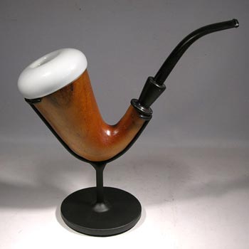 Calabash Pipe Custom Display Stand - back