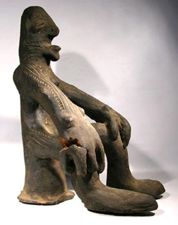 Papua New Guinea Healing Figure- Before