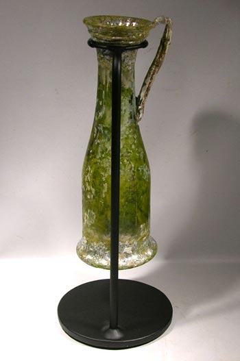 Roman Glass Bottle Custom Display