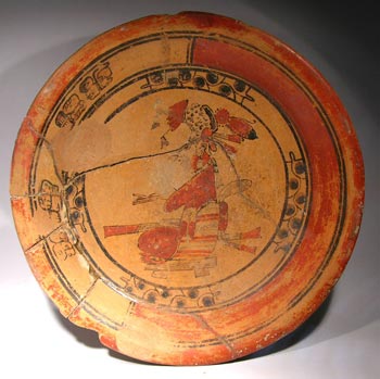 Maya Scribe Plate - Before