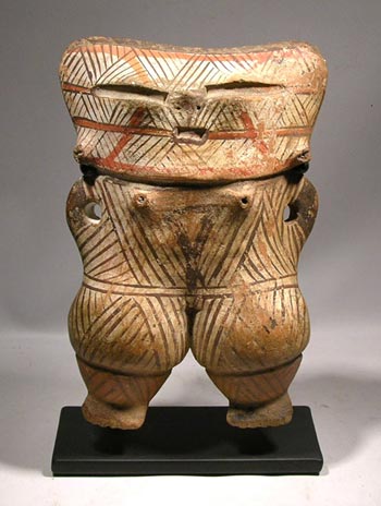 Venezuelan Rattle Figure Custom Display Stand