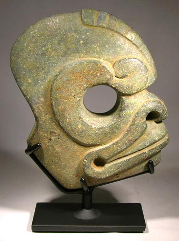 Vera Cruz Stone Hacha Custom Display Stand - front