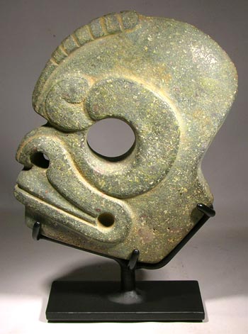 Vera Cruz Stone Hacha Custom Display Stand - back