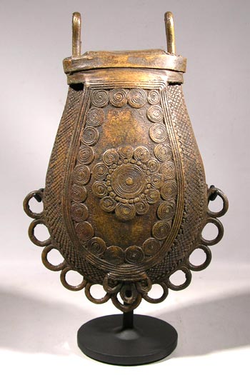 Yoruba Divination Bag Custom Display Stand - front