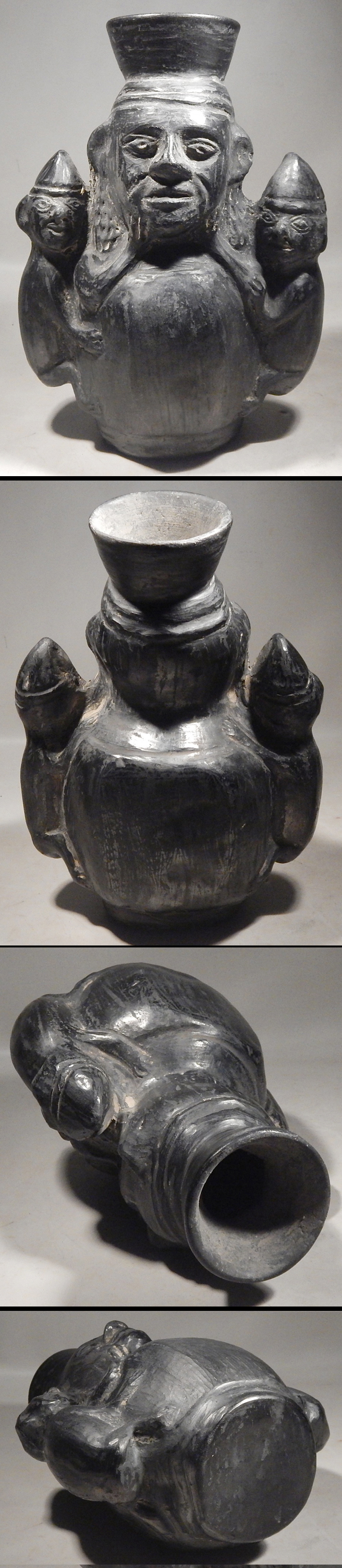 Pre-Columbian Peru Chimu Inca Maternal Figure Figural Vessel