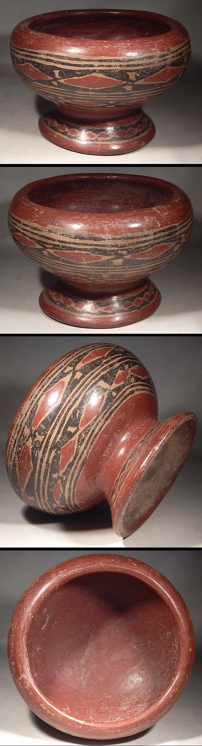 Pre-Columbian Chupicuaro Pedestal Bowl