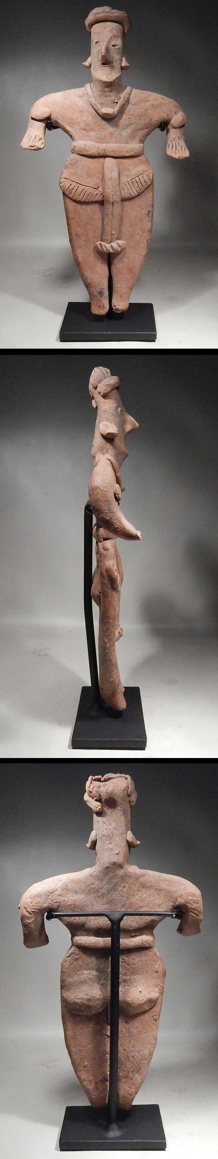 Pre-Columbian West Mexico Colima Gingerbread Flat Figure