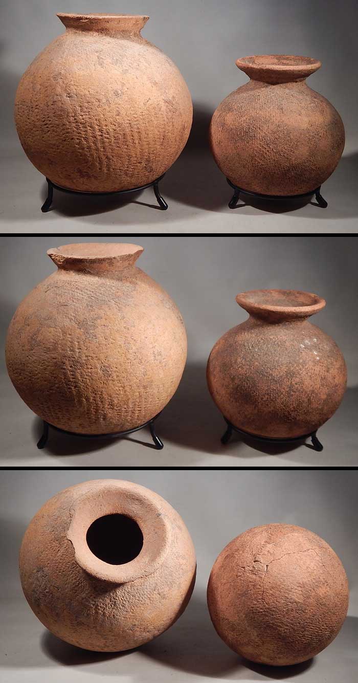 Ancient Egyptian Neolithic Pre-dynastic Pottery Vessels