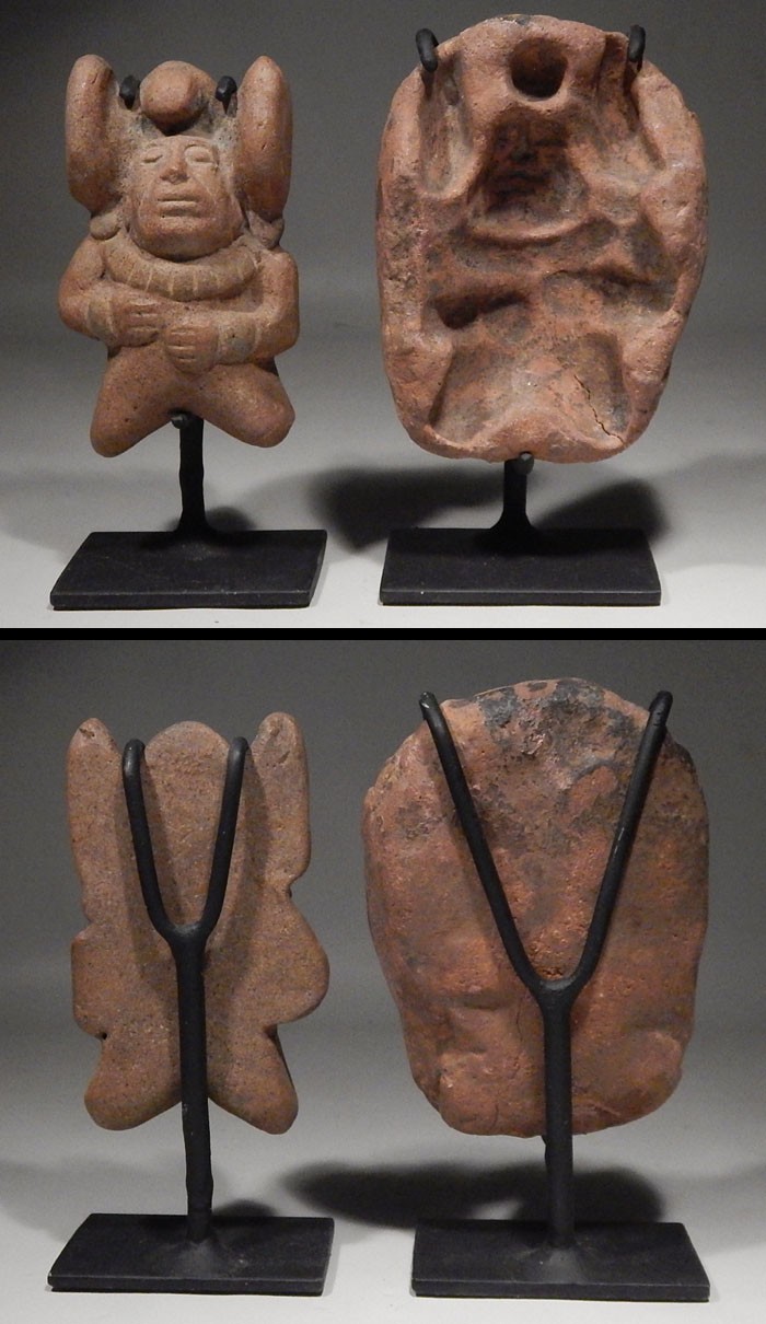 Pre-Columbian Maya Mayan Mold Cast Casting