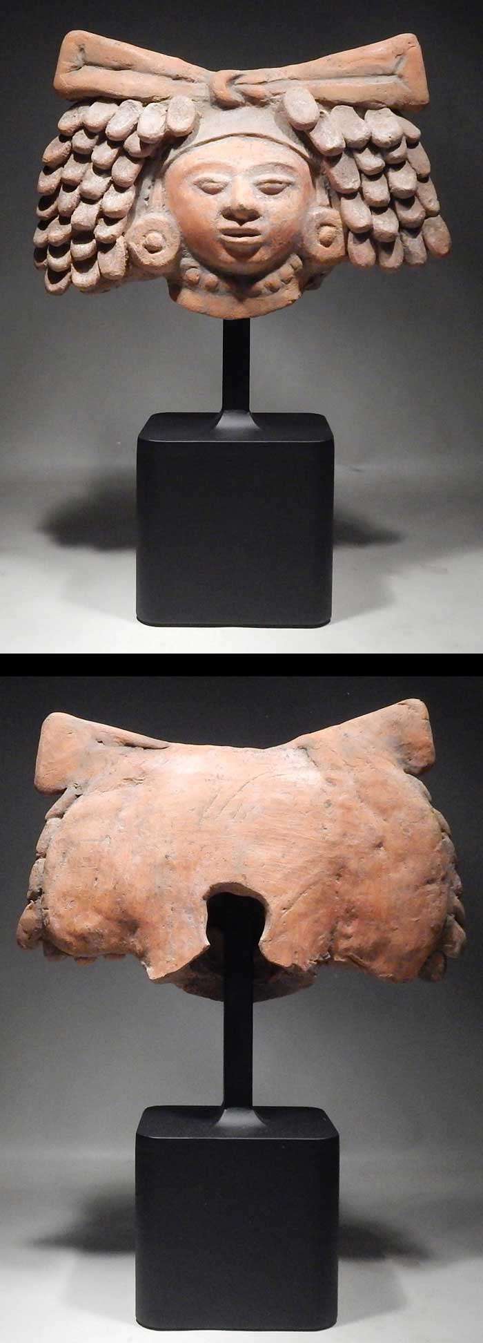 Pre-Columbian Maya Mayan Tiquisate Head Fragment Escuintla Guatemala